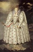 unknow artist The Ditchley Portrait of Queen Elizabeth USA oil painting artist